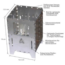 Bushbox XL Profi Set - Solid Fuel Stoves -Robens Camp Store bushcraft essentials bushbox xl profi set solid fuel stoves detail 3