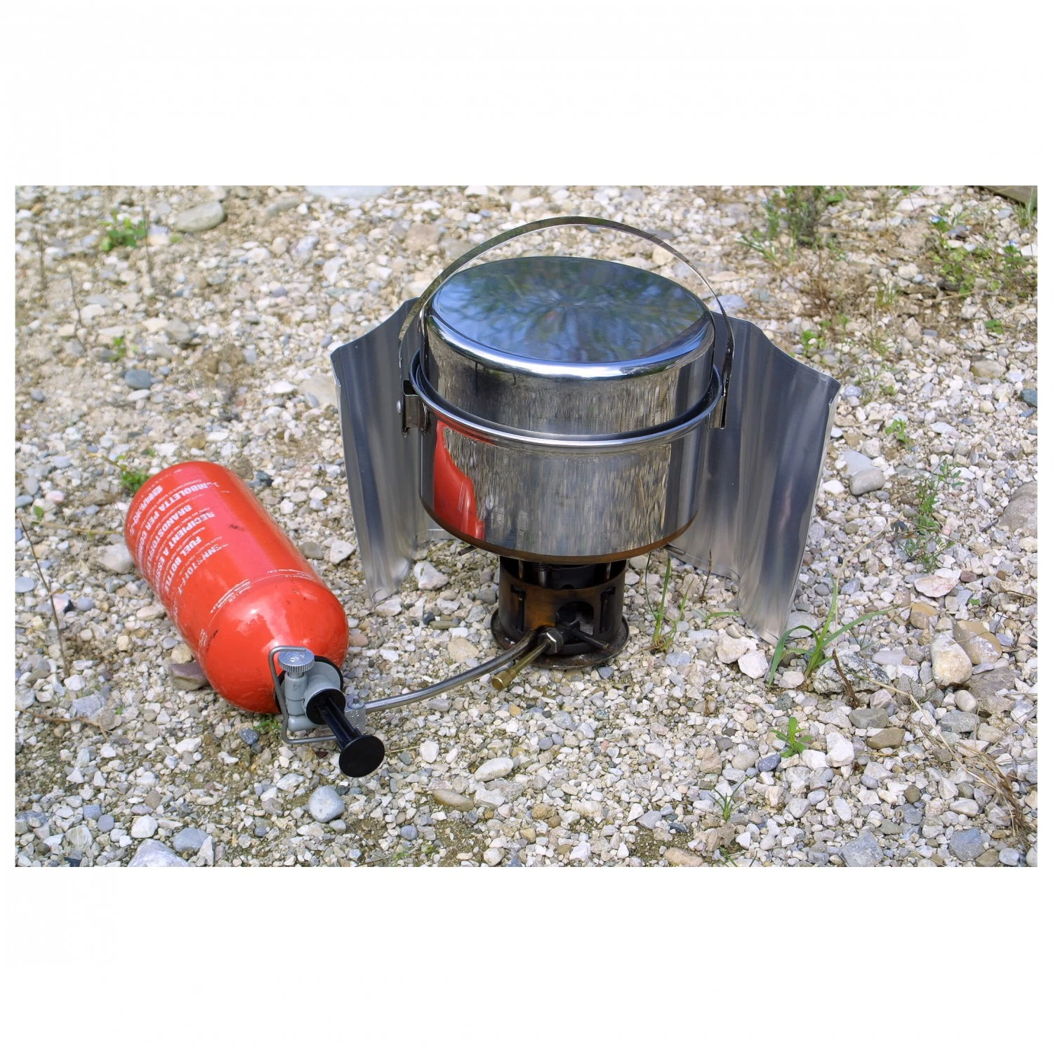 Origin Outdoors Rollable Aluminium Windscreen 4 Origin Outdoors Rollable Aluminium Windscreen - Image 2