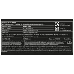 Outwell Annatto Stove - Gas Stove -Robens Camp Store outwell annatto stove gas stove detail 7