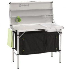 Outwell Drayton Kitchen Table - Camping Cupboard -Robens Camp Store outwell drayton kitchen table camping cupboard detail 3