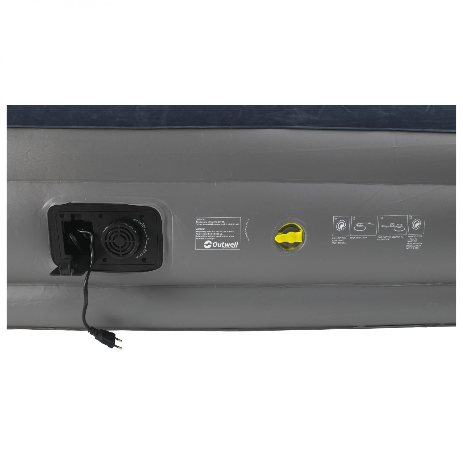 Outwell Superior With Built-In Pump - Air Bed 7 Outwell Superior With Built-In Pump - Air Bed - Image 5