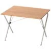 Snow Peak Single Action Table Bamboo Top - Camping Table -Robens Camp Store snow peak single action table bamboo top camping table