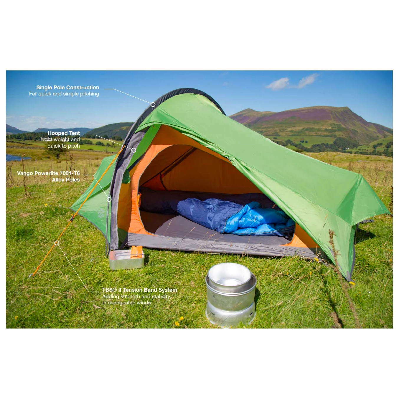 Vango Nevis 300 - 3-person Tent 5 Vango Nevis 300 - 3-person Tent - Image 3